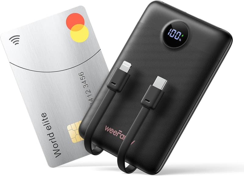 Portable 10000mAh Power Bank – 22.5W Fast Charging Battery