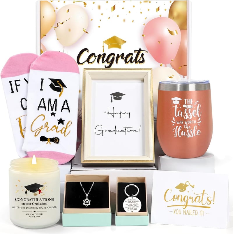 2025 Graduation Gift: Personalized 12 oz Rose Gold Wine Tumbler