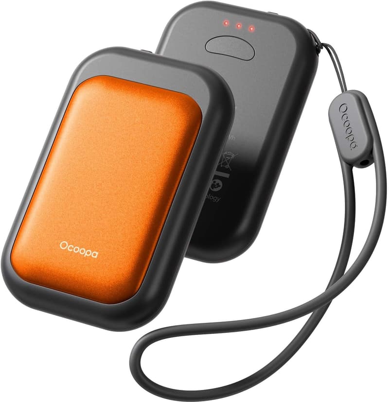 Rechargeable Magnetic Hand Warmers 5000mAh – 2 Pack