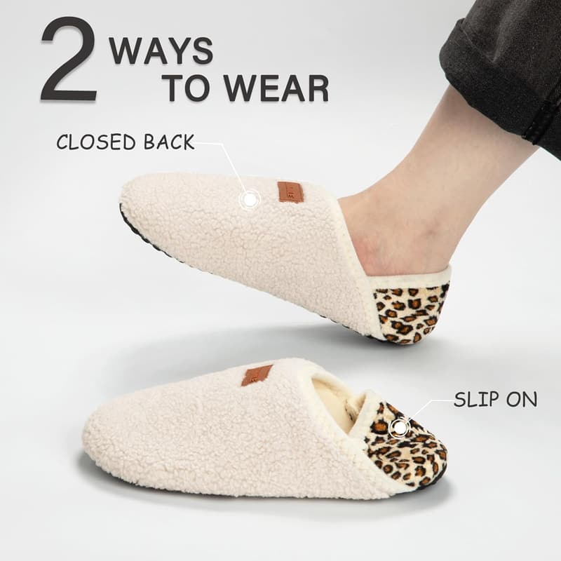 Cozy Furry Indoor Slippers for Men and Women