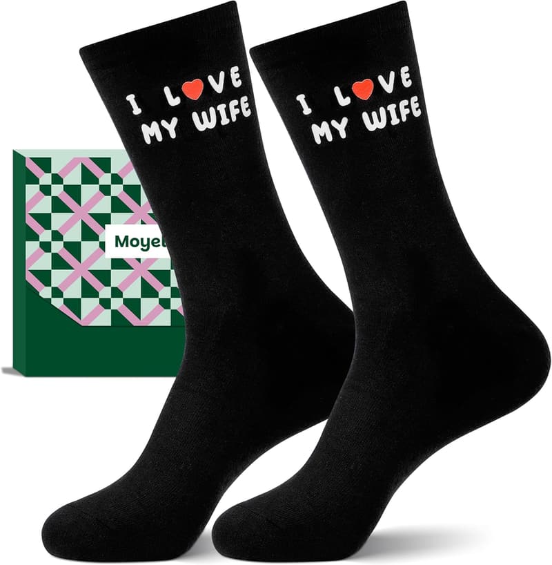 Funny Cool Socks for Men - Romantic Gift for Anniversary