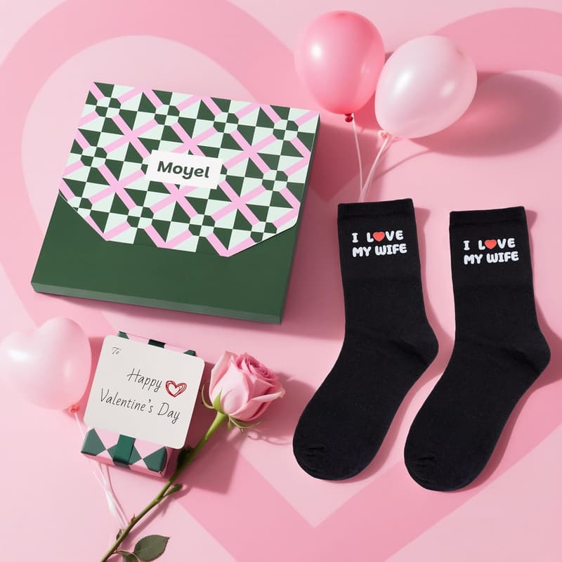 Funny Cool Socks for Men - Romantic Gift for Anniversary