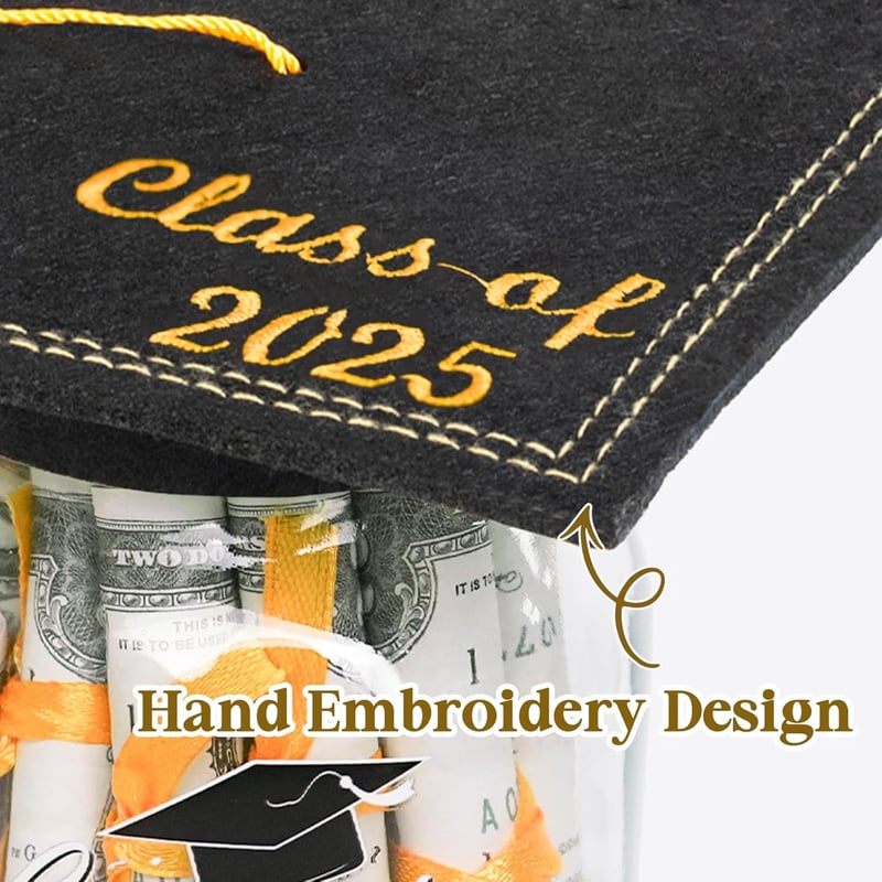 Personalized Graduation Mason Jar Centerpiece - Class of 2025