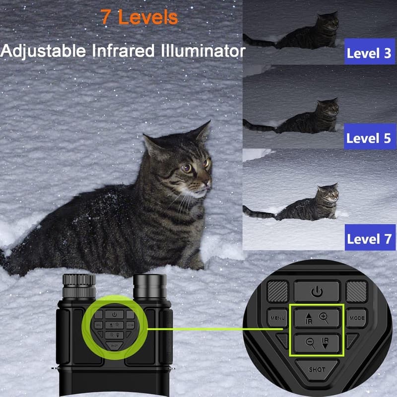 Night Vision Goggles for Hunting & Camping - Perfect Gift for Him