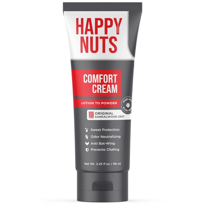 Men's Comfort Cream Deodorant - Anti-Chafing & Odor Control