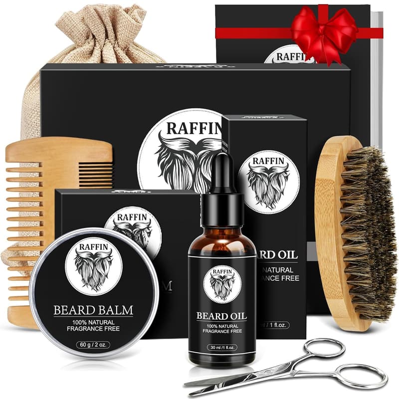 Beard Grooming Kit - Perfect Father's Day Gift for Dad