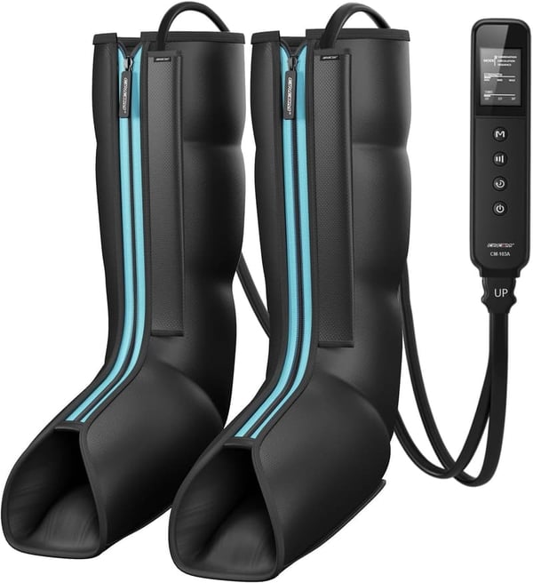 Air Compression Leg Massager for Circulation & Pain Relief