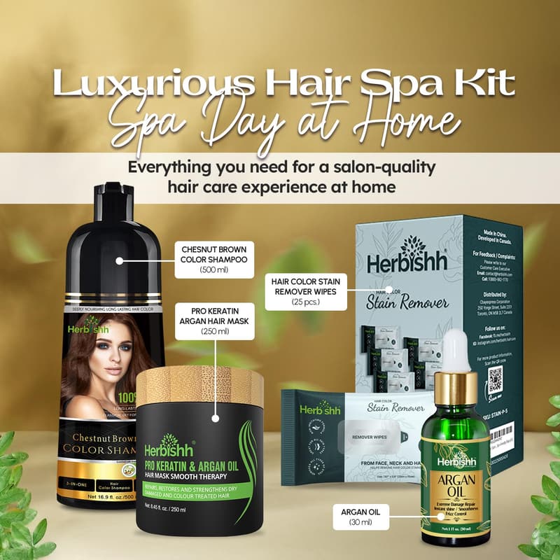 4-in-1 Hair Care Gift Set for Women & Men