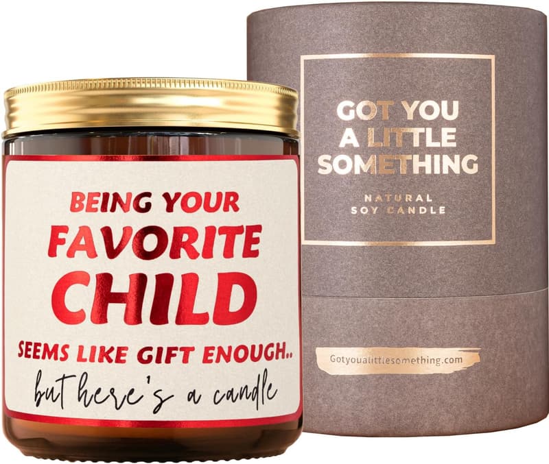 Funny Scented Candle for Mother's Day, Father's Day & Anniversaries