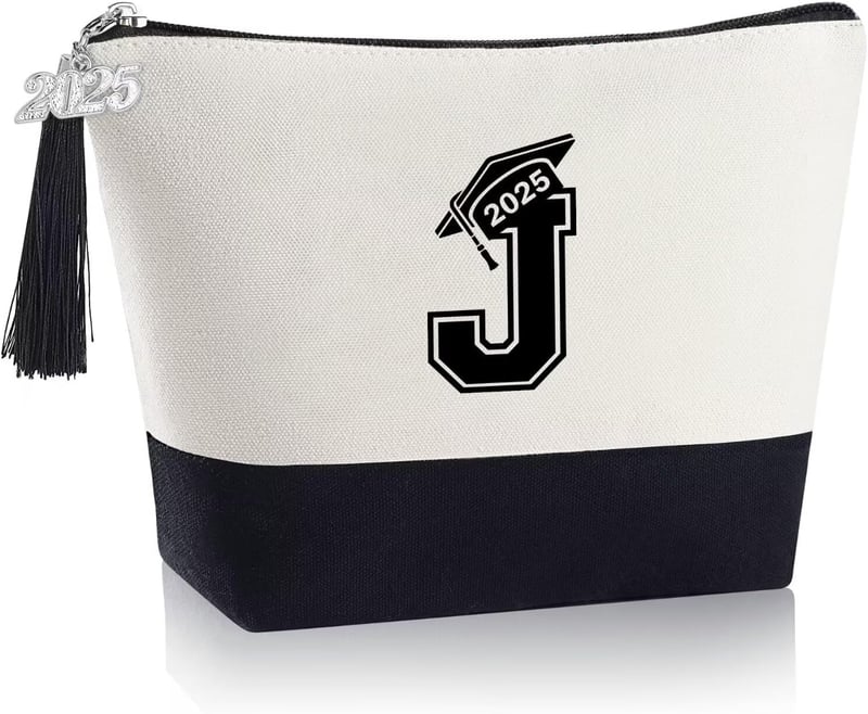 Graduation Gift: Personalized Skincare Makeup Bag for Her