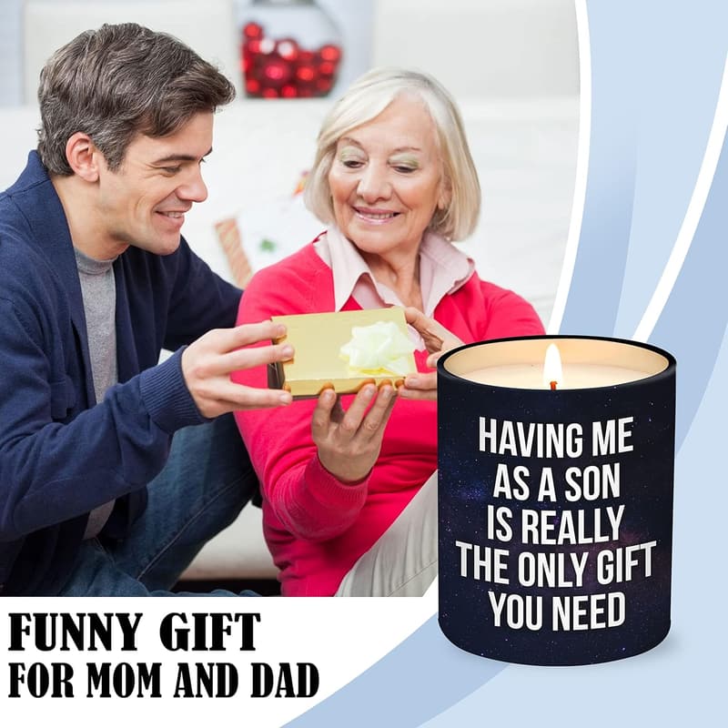 Mother's Day & Birthday Candle Gift Set for Parents – 10oz
