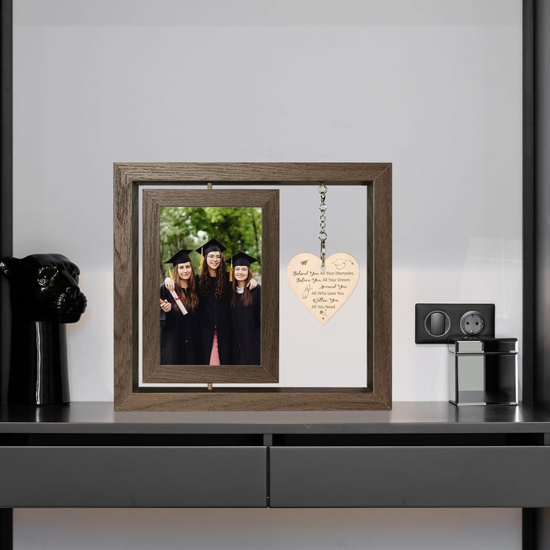 Graduation Gifts: Rustic Double-Sided 4x6 Picture Frame