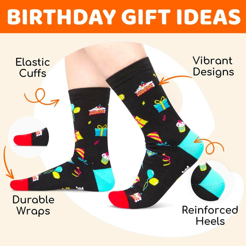 15th Birthday Socks for Teens - Fun Gift Ideas