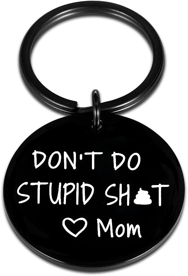 Funny Poop Keychain - Unique Birthday Gift for Teens