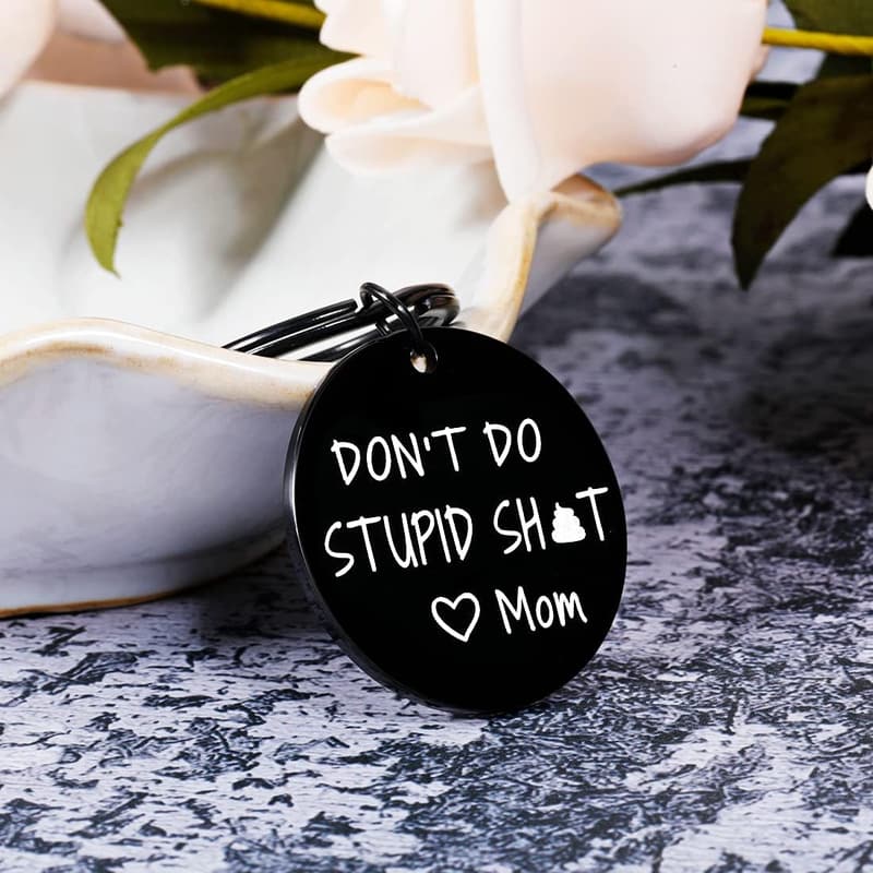 Funny Poop Keychain - Unique Birthday Gift for Teens