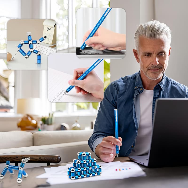 Cool Magnetic Fidget Pen - Unique Birthday Gift for Teens