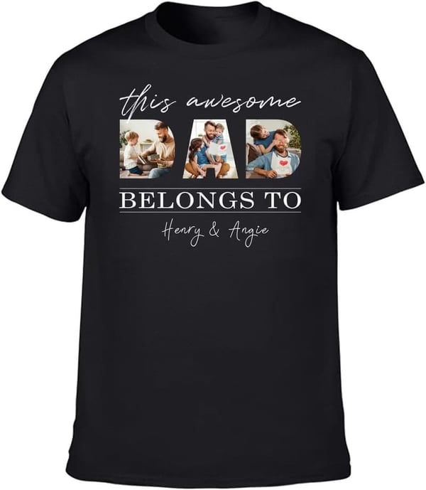 Personalized Christmas Hoodie for Dad from Kids