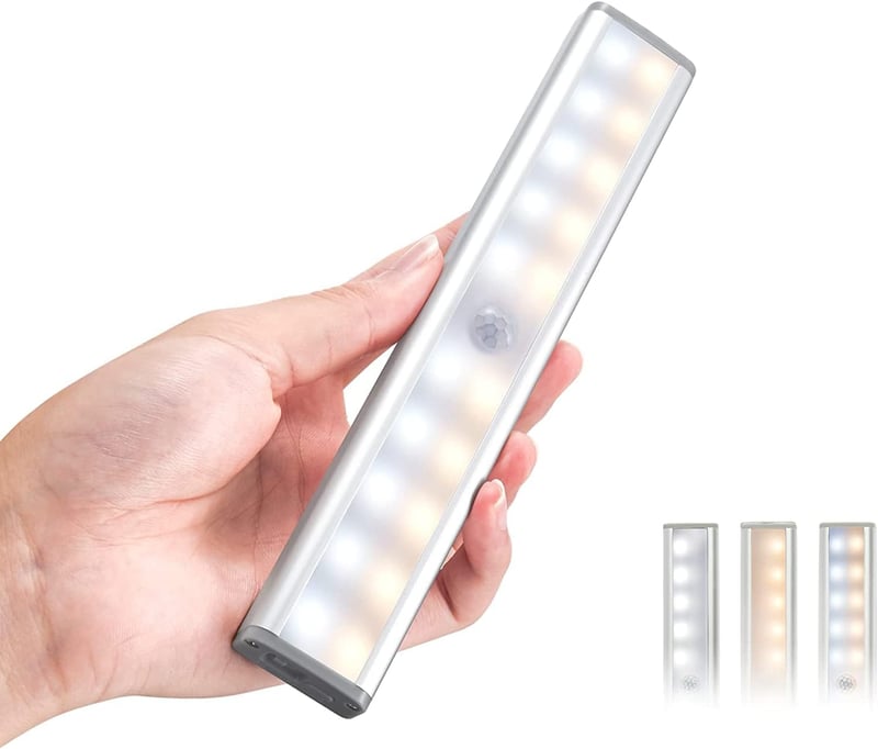 Wireless LED Motion Sensor Bar Lights for Indoor Use