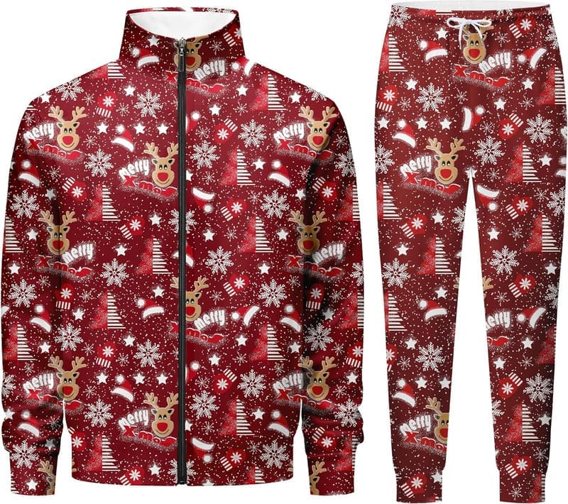 Men's 80s/90s Retro Tracksuit Set