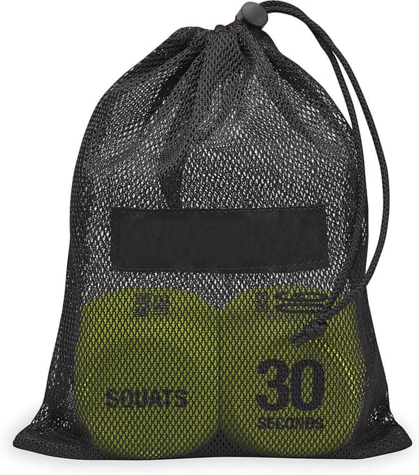 Group Fitness Exercise Dice - 6-Sided Workout Game with Carrying Bag