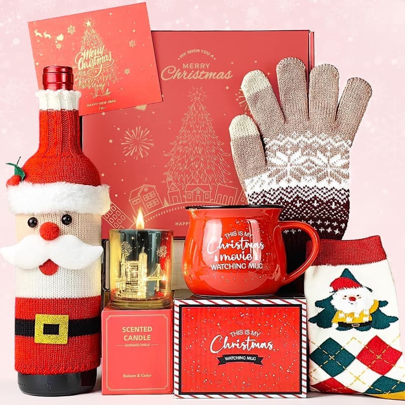 Unique Christmas Mug Gift Set for Women