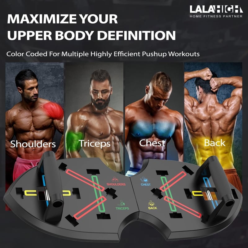Home Gym System for Men & Women with 20 Accessories