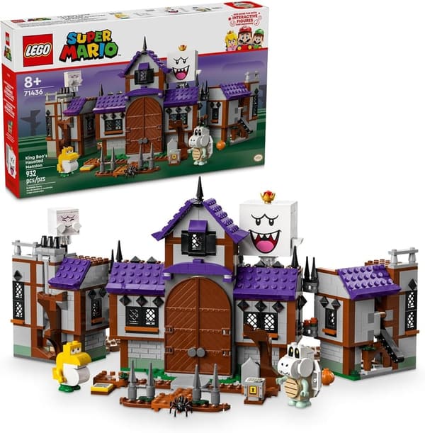 LEGO Super Mario King Boo's Haunted Mansion Building Set