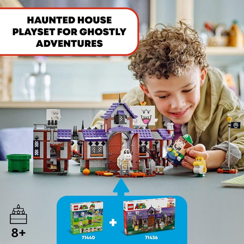 LEGO Super Mario King Boo's Haunted Mansion Building Set