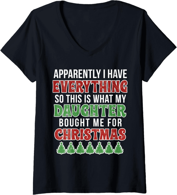 Christmas Gift: Women's V-Neck T-Shirt for Everyone