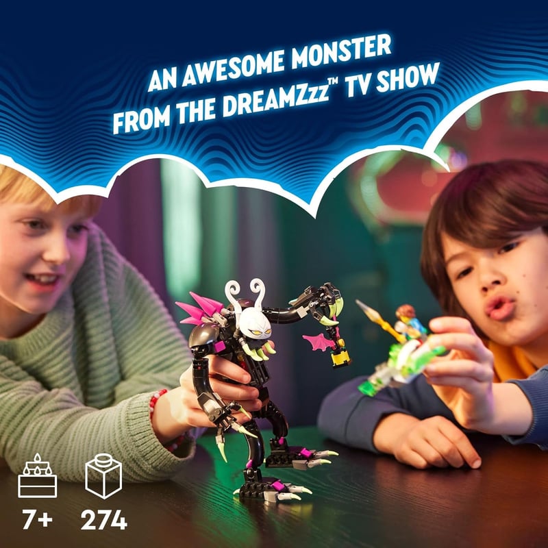 LEGO DREAMZzz Grimkeeper Monster Building Set with Minifigures