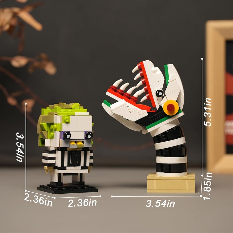 Horror Figure Toy Building Set - 396 pcs for Halloween Fun
