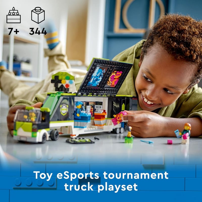 LEGO City Gaming Tournament Truck Set with 3 Minifigures, Ages 7+