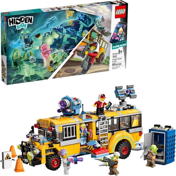 LEGO Hidden Side Paranormal Intercept Bus 3000 Building Kit