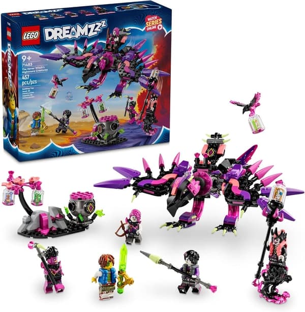 LEGO DREAMZzz Never Witch’s Nightmare Creatures Building Set