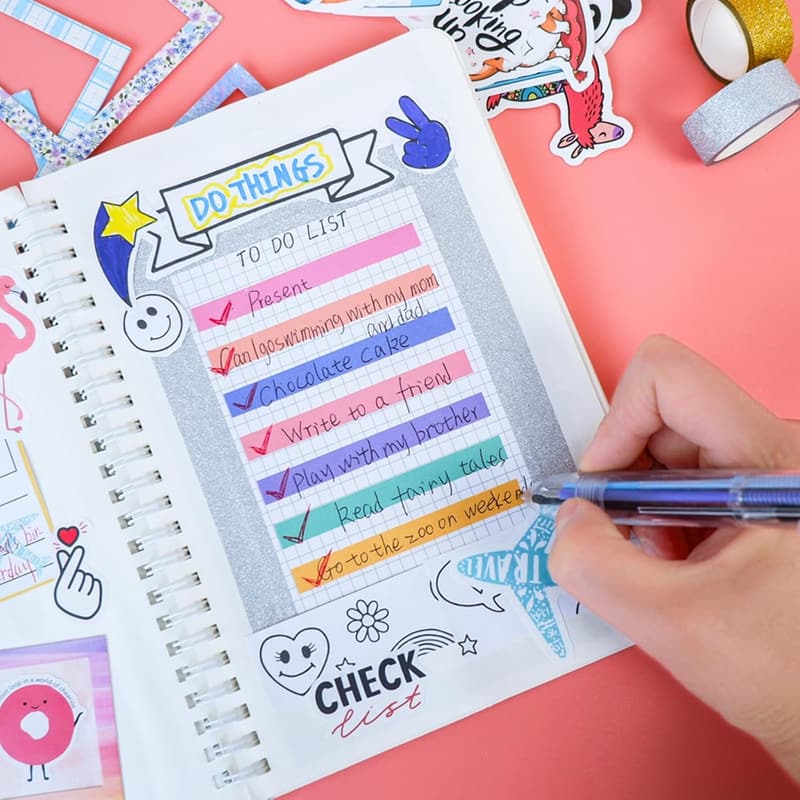 DIY Journal Kit - Arts and Crafts Set for Scrapbooking
