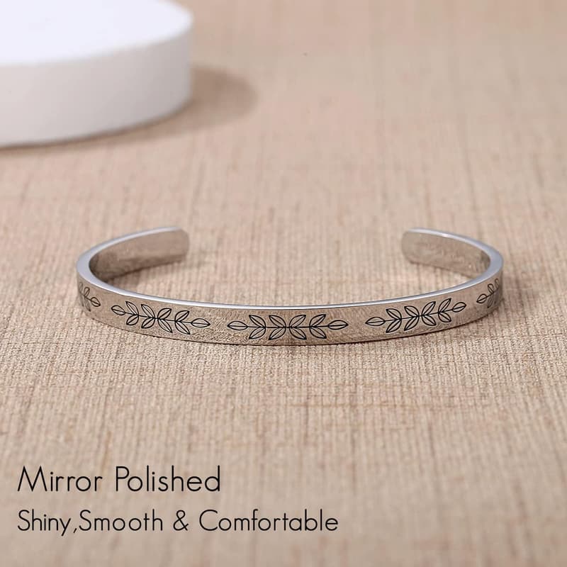 Personalized Cuff Bracelets for Women & Girls - Birthday Gifts
