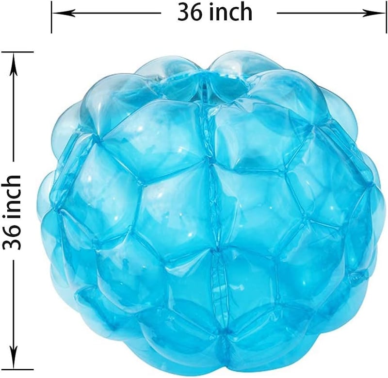 Giant Inflatable Bubble Balls for Kids - Outdoor Zorb Game (2pcs)