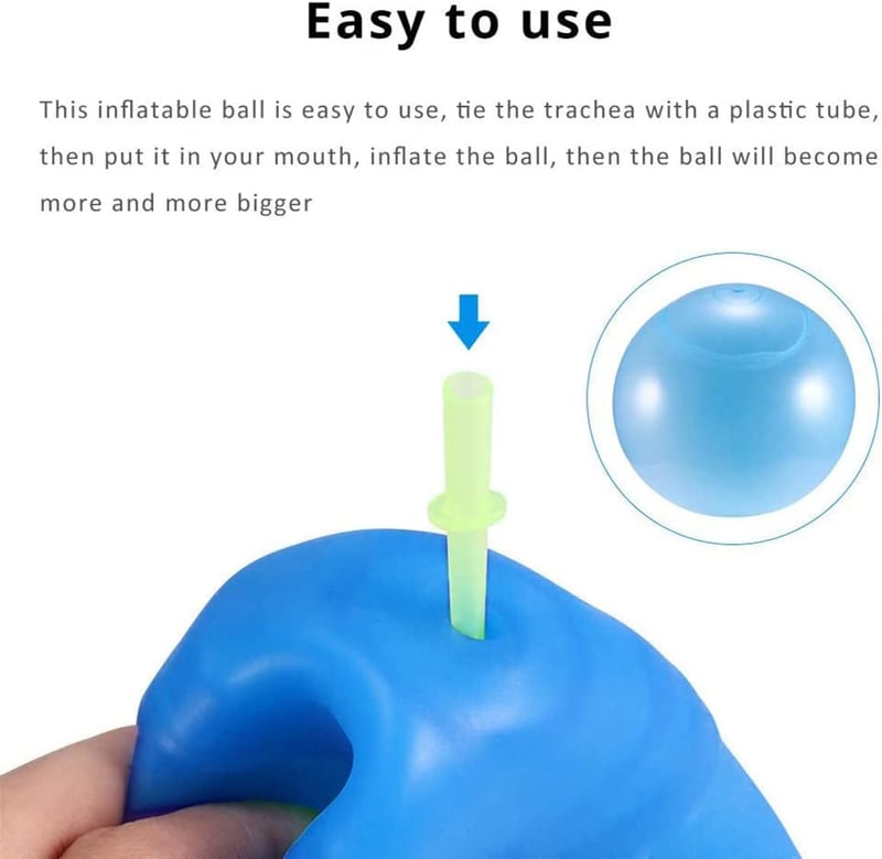 Inflatable 47-Inch Water Bubble Ball for Outdoor Fun