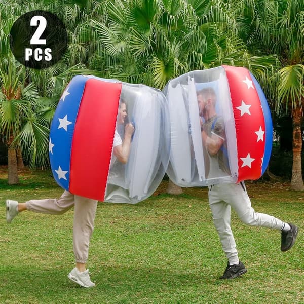Inflatable Zorb Balls - 1.2M/4FT & 1.5M/5FT for Teens & Adults