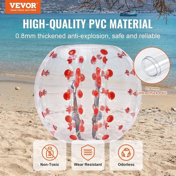 Inflatable Bumper Balls for Outdoor Team Games - 4FT/5FT