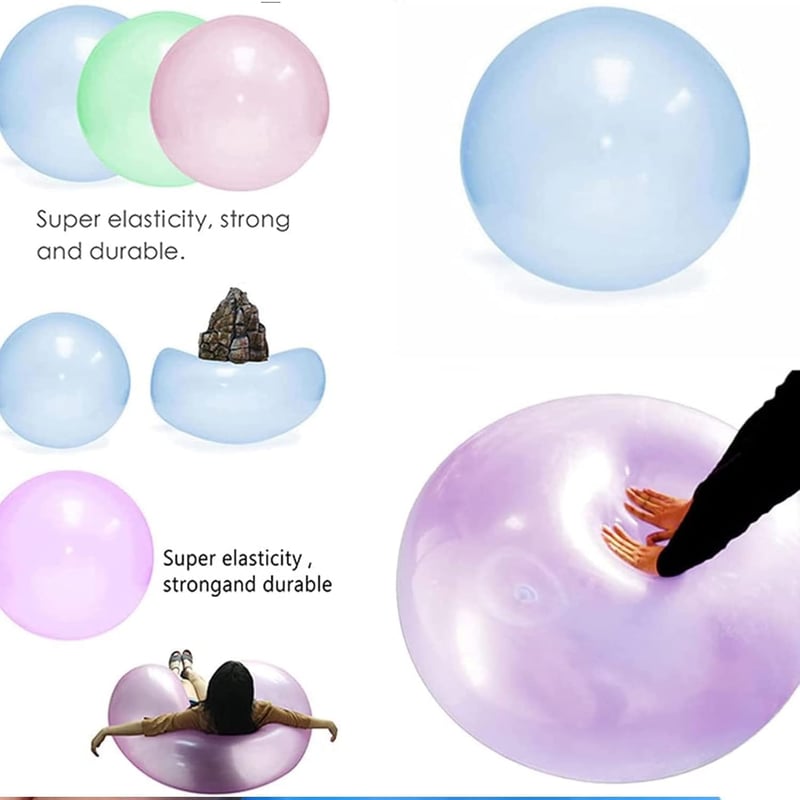 Giant Inflatable Bubble Ball for Adults - 47'' Green Fun Ball