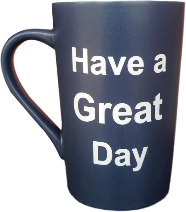 Funny Middle Finger Coffee Mug, 15 Oz Gift for Adults