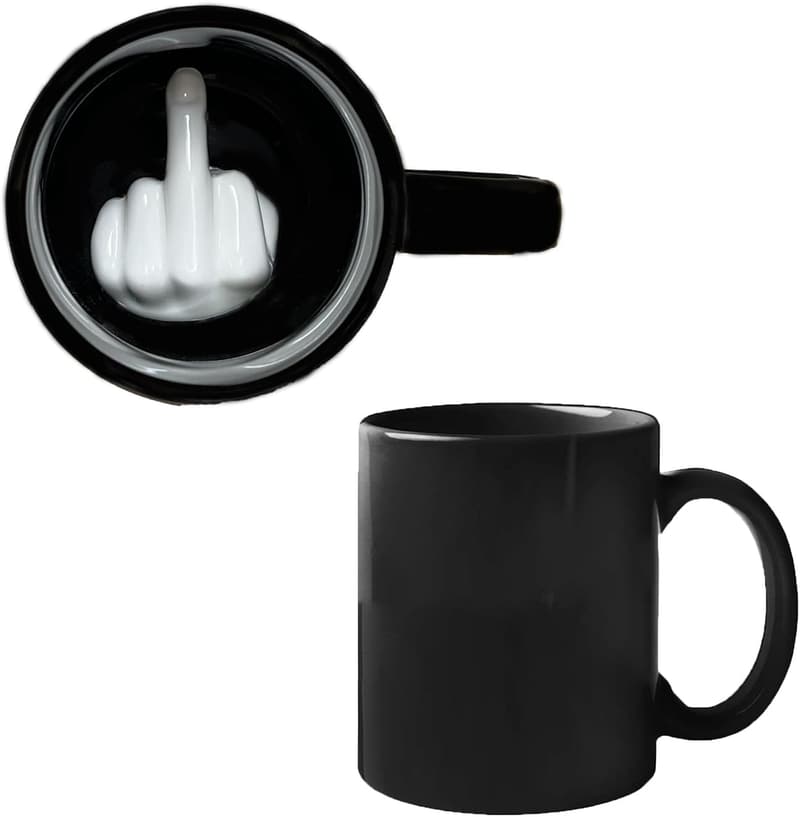 Funny 3D Middle Finger Mug - Perfect for Any Occasion