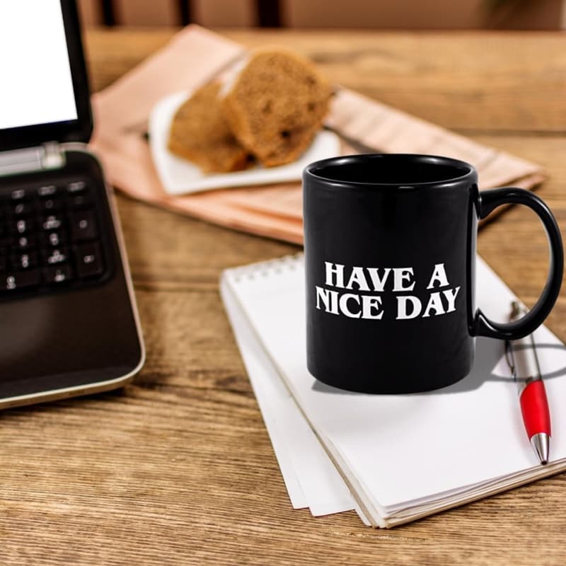 Funny Middle Finger Coffee Mug - 11oz Novelty Gift for All