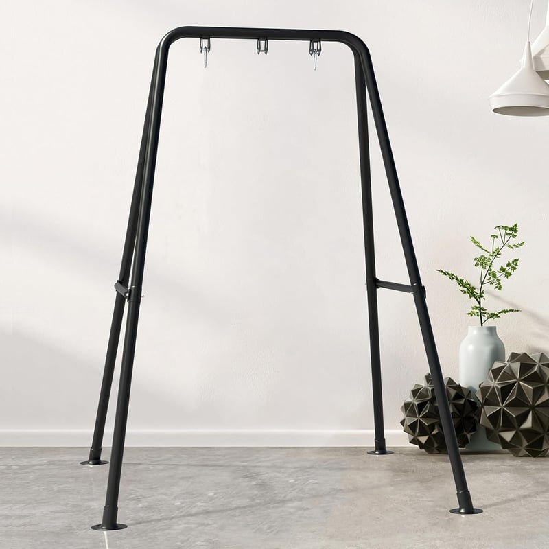Heavy-Duty A-Frame Swing Stand for Backyard & Patio, 300lb Capacity