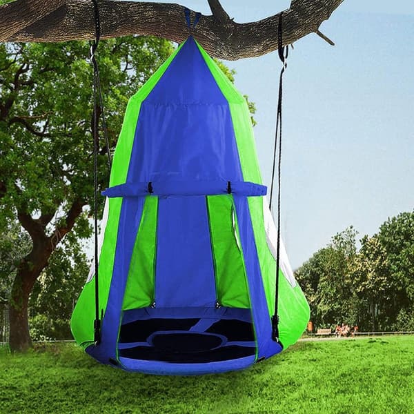 Waterproof Hanging Tree Swing Tent for Indoor/Outdoor Play