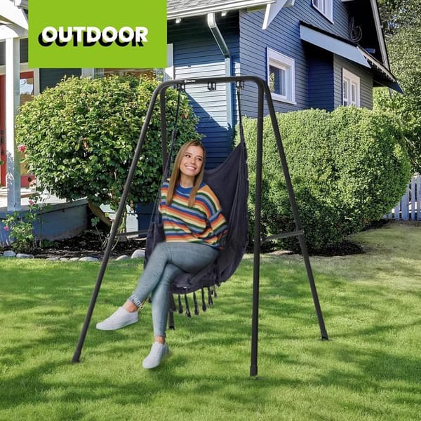Heavy-Duty Swing Stand for Hammock Chairs, Max Load 330 lbs