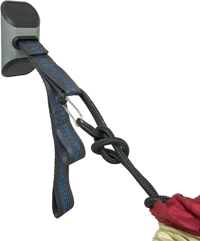 Deluxe Hammock Hanging Kit for Indoor Use - Charcoal
