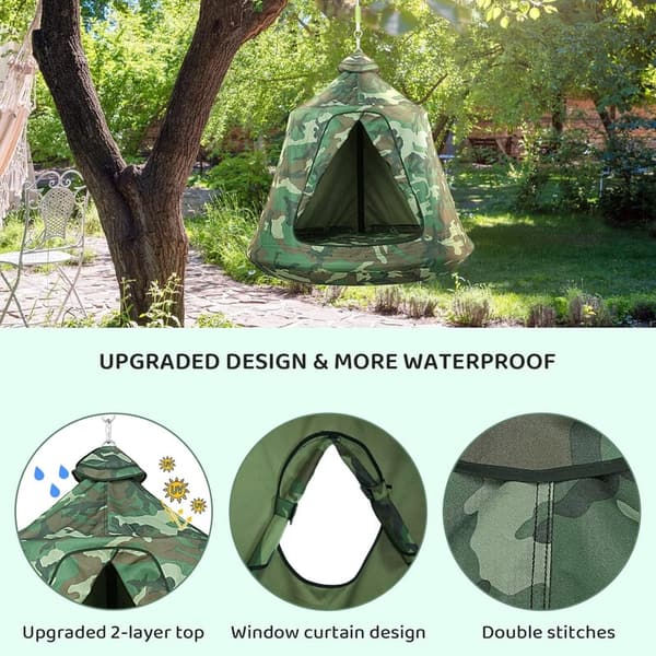 Indoor/Outdoor Hanging Tent for Kids & Adults, 45