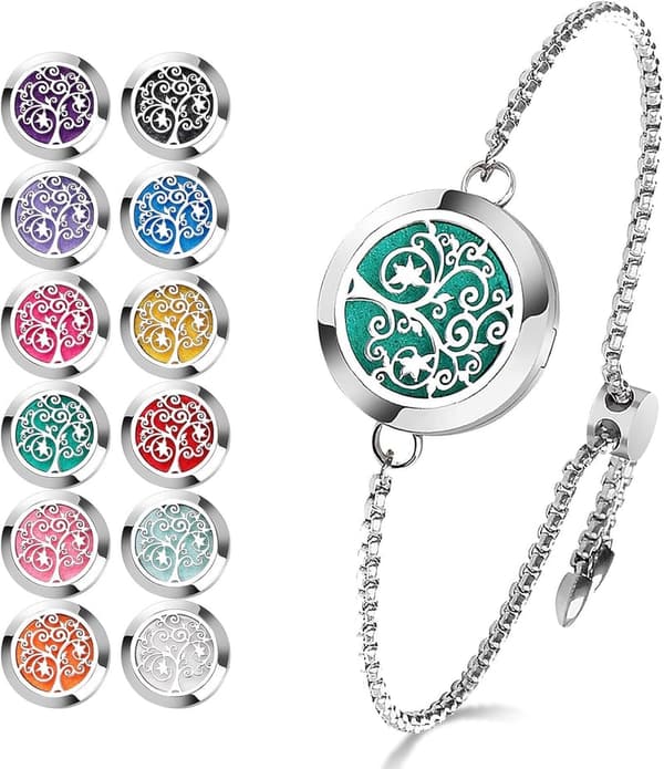 Mother's Day Aromatherapy Diffuser Bracelet Set for Women